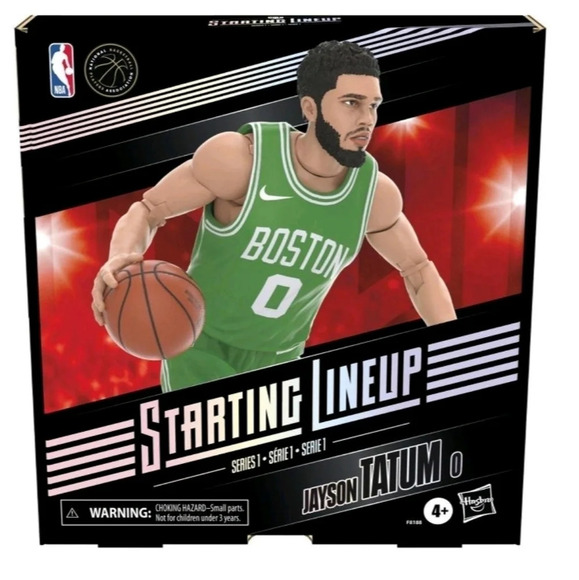 Jayson Tatum NBA X Hasbro The Starting Lineup Series 1 action figure - Picture 2 of 6